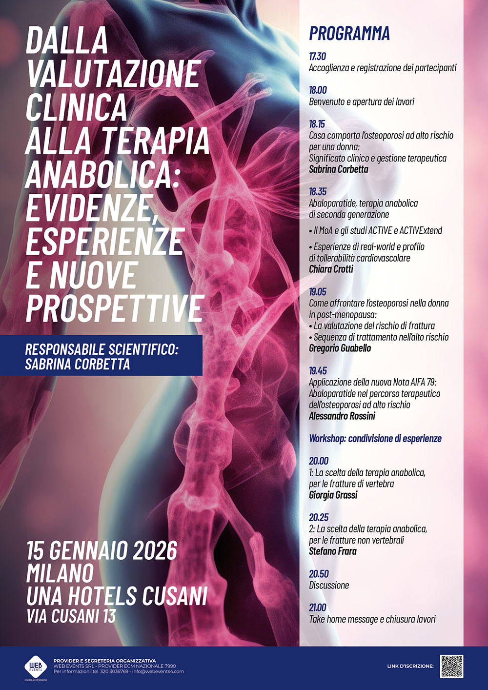 Dalla Valutazione Clinica alla Terapia Anabolica: Evidenze, Esperienze e Nuove Prospettive