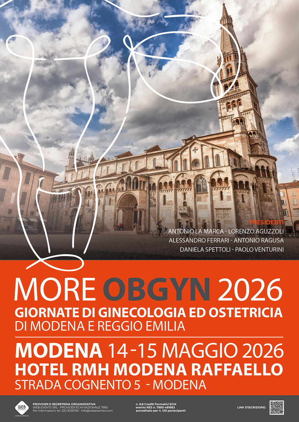 MORE OBGYN 2026. Giornate di ginecologia e ostetricia di Modena e Reggio Emilia