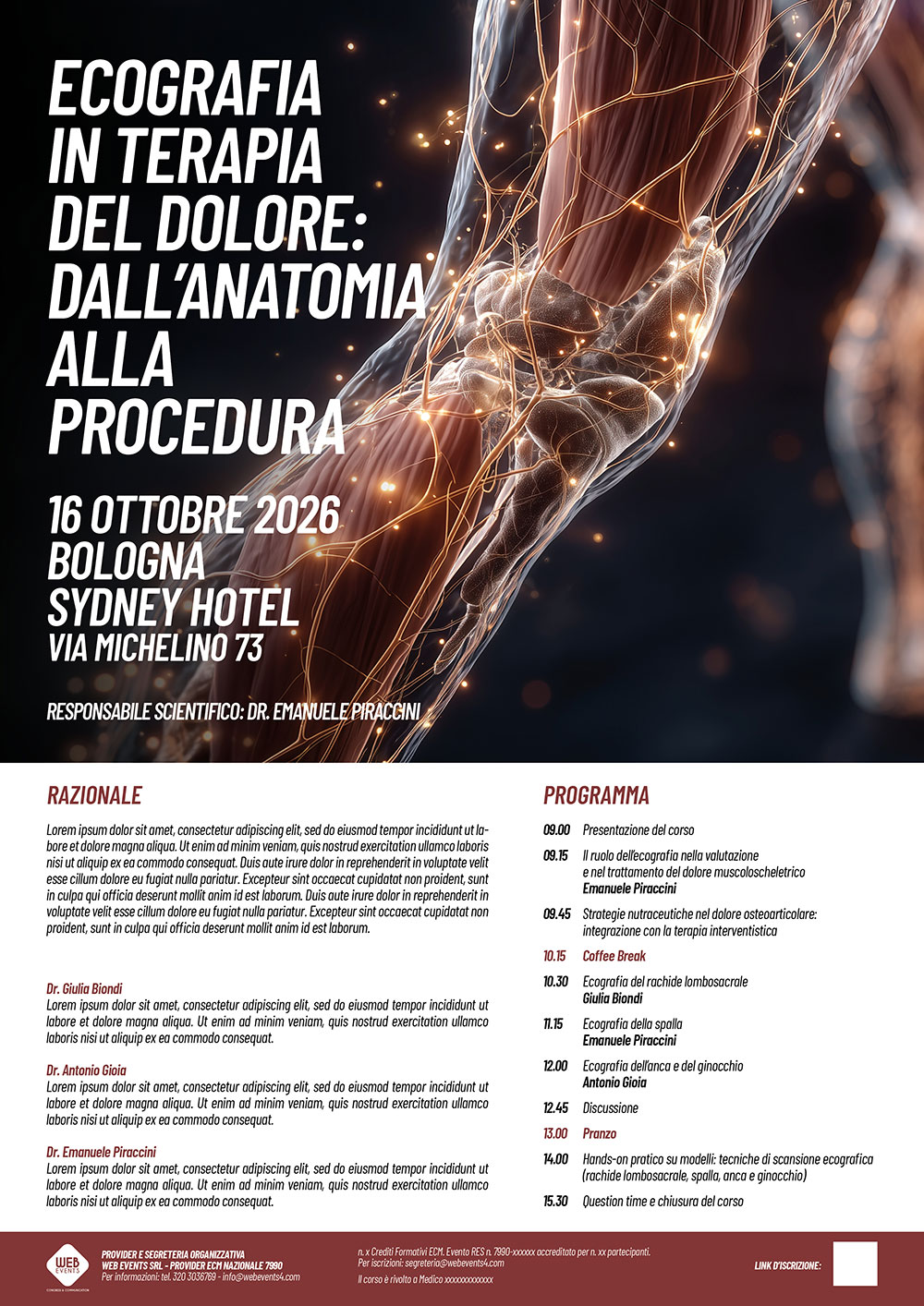 ECOGRAFIA IN TERAPIA DEL DOLORE: DALL’ANATOMIA ALLA PROCEDURA