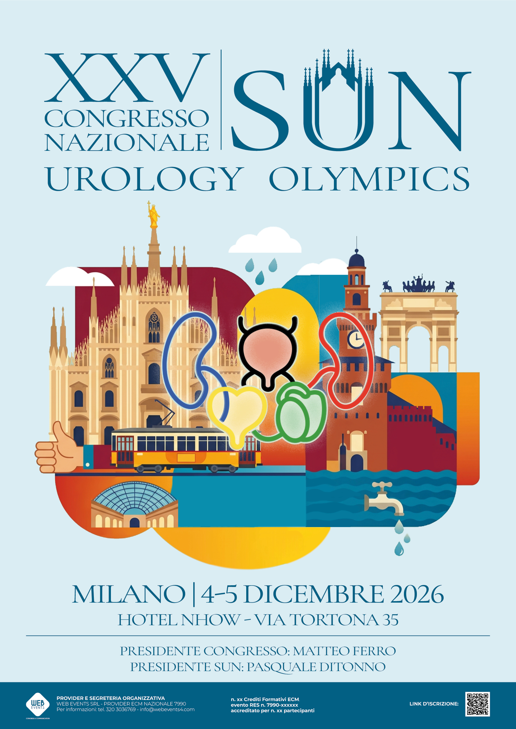 XXV Congresso  SUN 2026 Urology Olympics