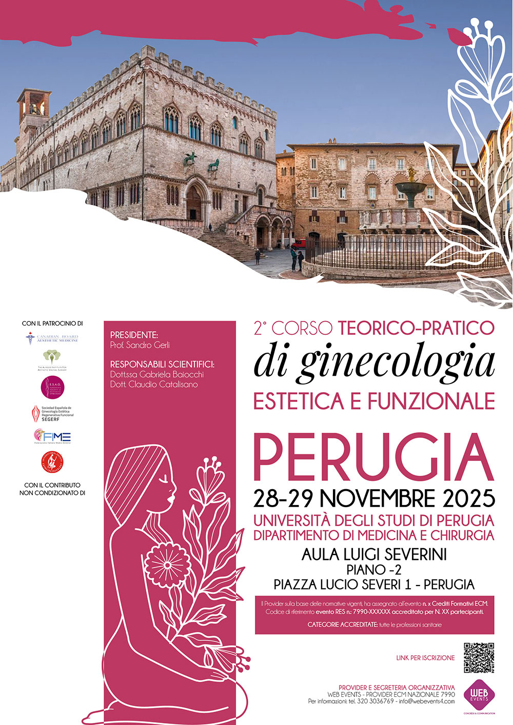 Secondo corso TEORICO-PRATICO di ginecologia ESTETICA E FUNZIONALE