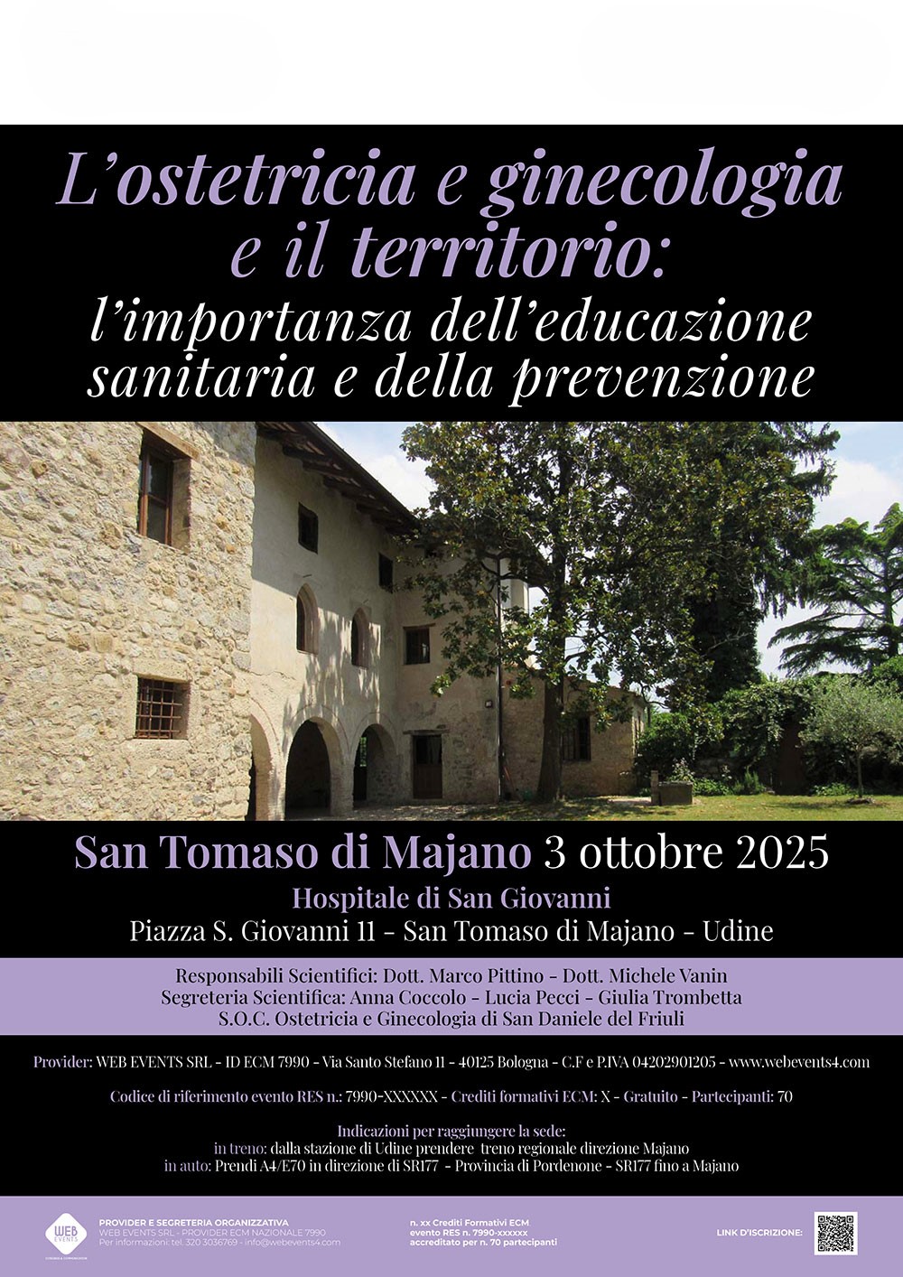 L’ostetricia e ginecologia e il territorio: l’importanza dell’educazione sanitaria e della prevenzione
